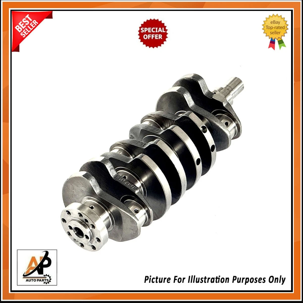 Crankshaft 1.3L Replacement for Citroën C3 2009–2016