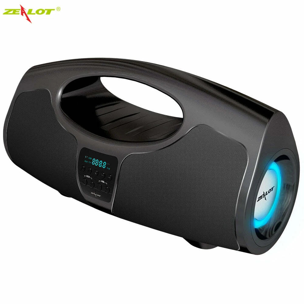 Karaoke Bluetooth Wireless Speaker Microphone for Multimedia Radio