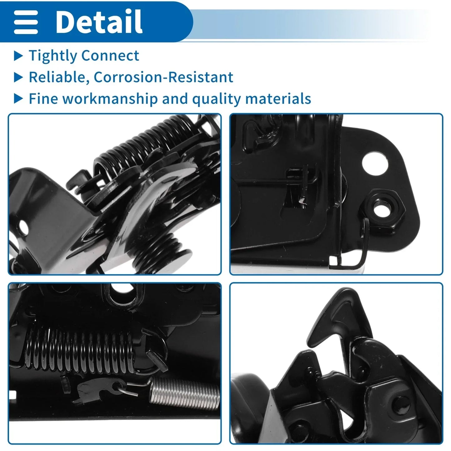 Hood Latch Assembly for Hyundai Elantra 2011-2016 (1 x)