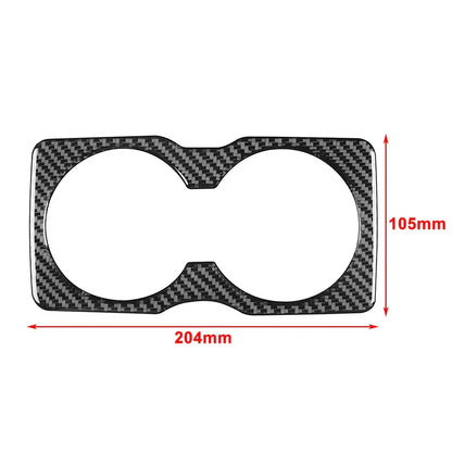 Rear Water Cup Holder Cover Trim for Jeep Cherokee (2014-2022) Red