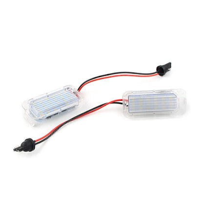 SMD 18 LED License Plate Lights for Ford Fiesta, Focus, C-Max, Kuga, Mondeo (2008-2023)