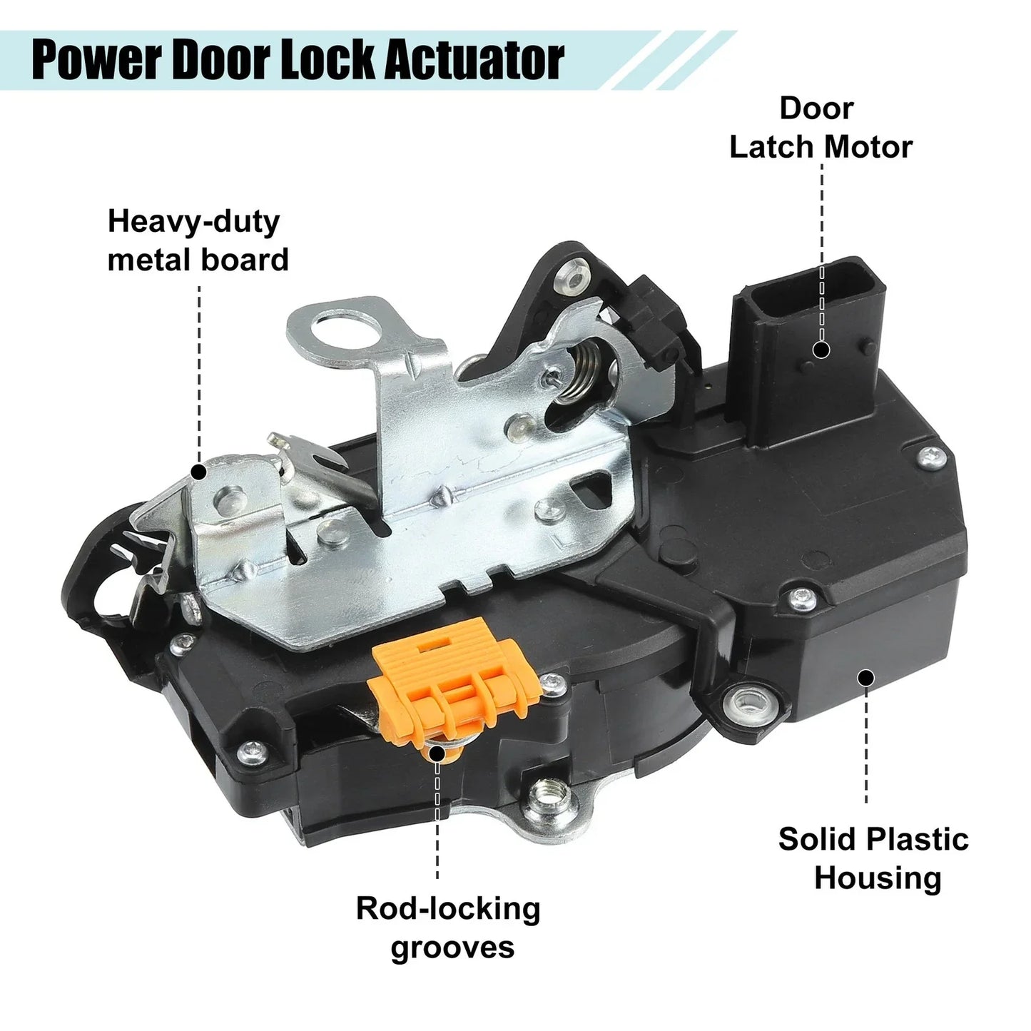 Front Left Door Latch Lock Actuator for Chevrolet Cobalt (2005-2010)