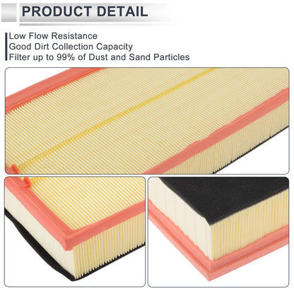 Engine Air Filter for Porsche Cayenne 3.0L 3.6L 4.8L (2011-2018)
