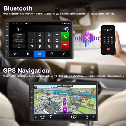 Wireless CarPlay Android Auto Head Unit for Toyota Prado (1996-2002)