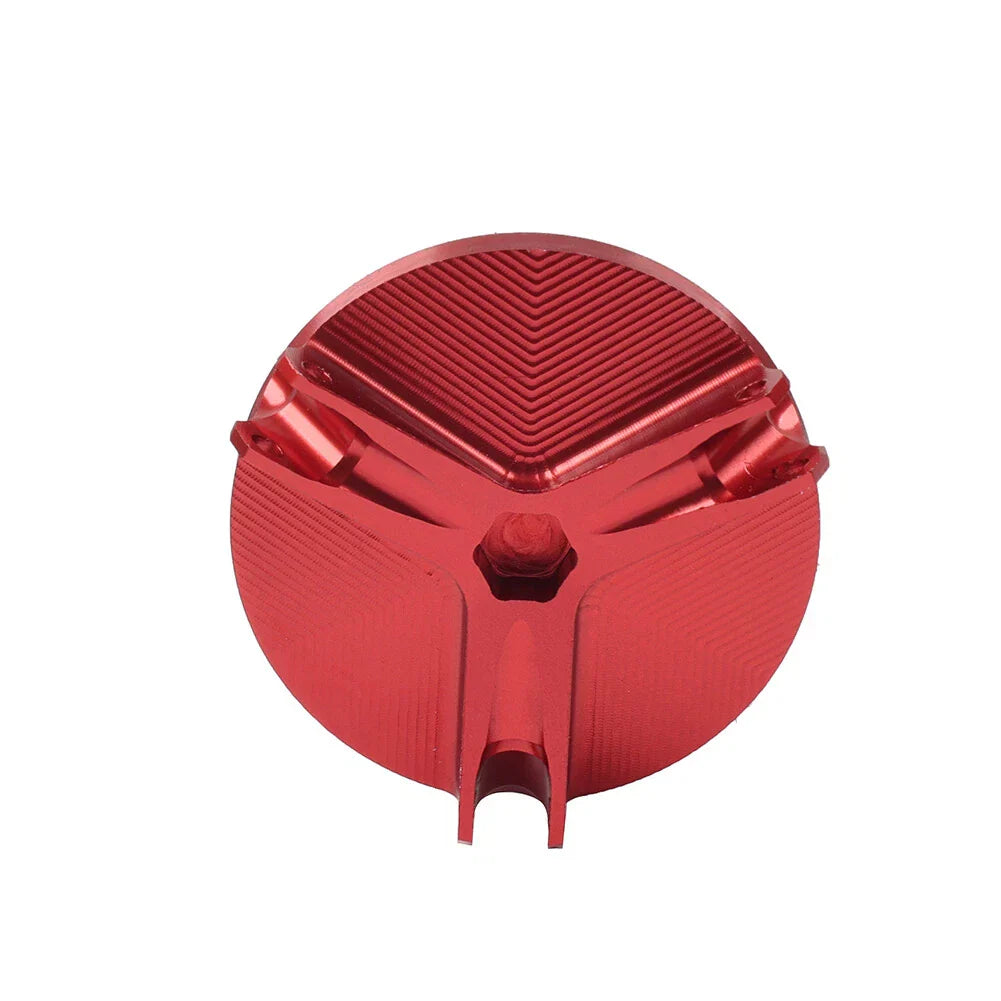 Red Engine Oil Filler Cap Cover for Kawasaki Z750 ZX6R ZX636 ZX10R (2004-2023)