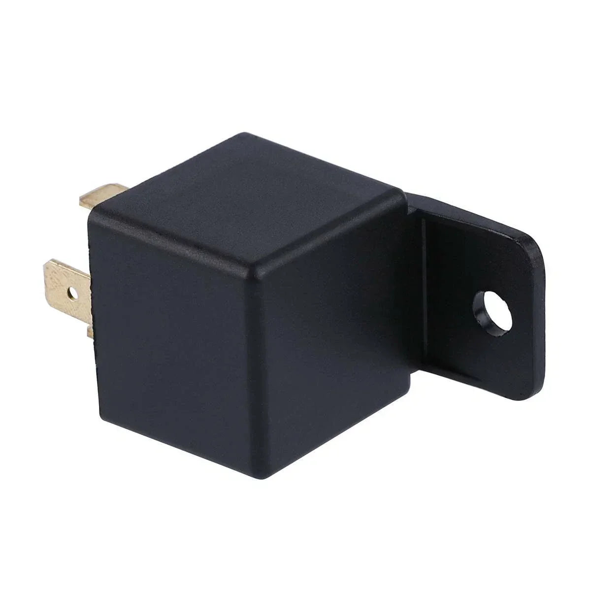Black Motorcycle Starter Relay for Harley Softail Custom FXSTC (1991-1999)