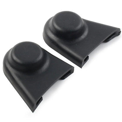 Black Rubber Waterproof Screw Nut Bolt Covers for Harley Touring Motorcycle