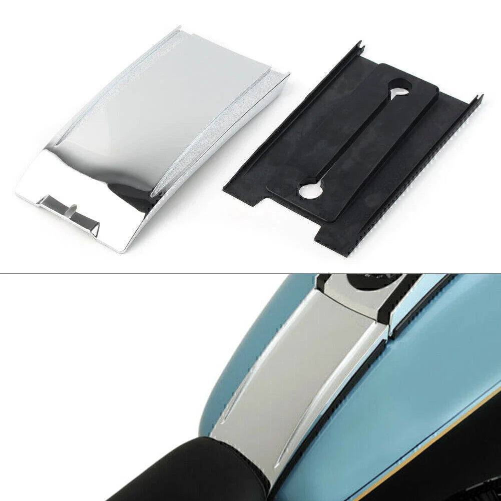 Chrome Lower Dash Panel Extension for Harley Softail (2000-2017)