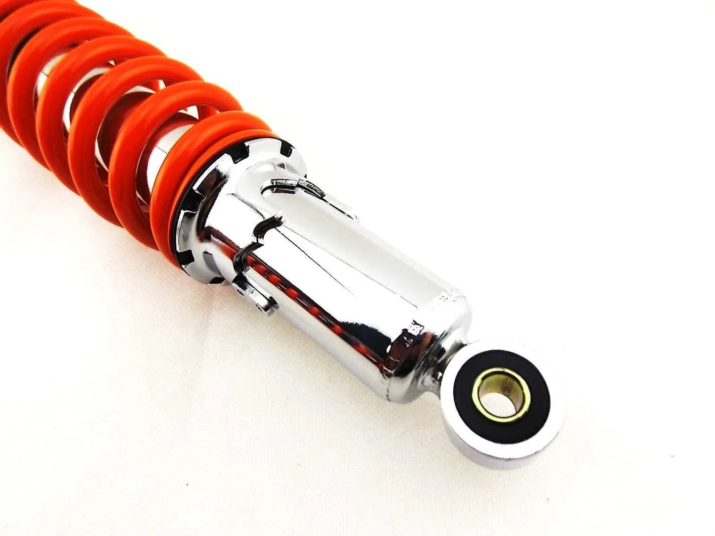 365mm JBS Orange/Chrome Shock Absorbers for Yamaha TT500 (1977-1981)