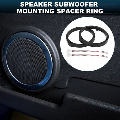 6.5" Speaker Spacer Rings for Honda Civic  - 2 x Tweeter Spacers