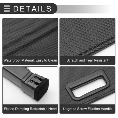 Retractable Cargo Cover for Mercedes-Benz GLE350 3.5L 2016-2019 Black Fiber