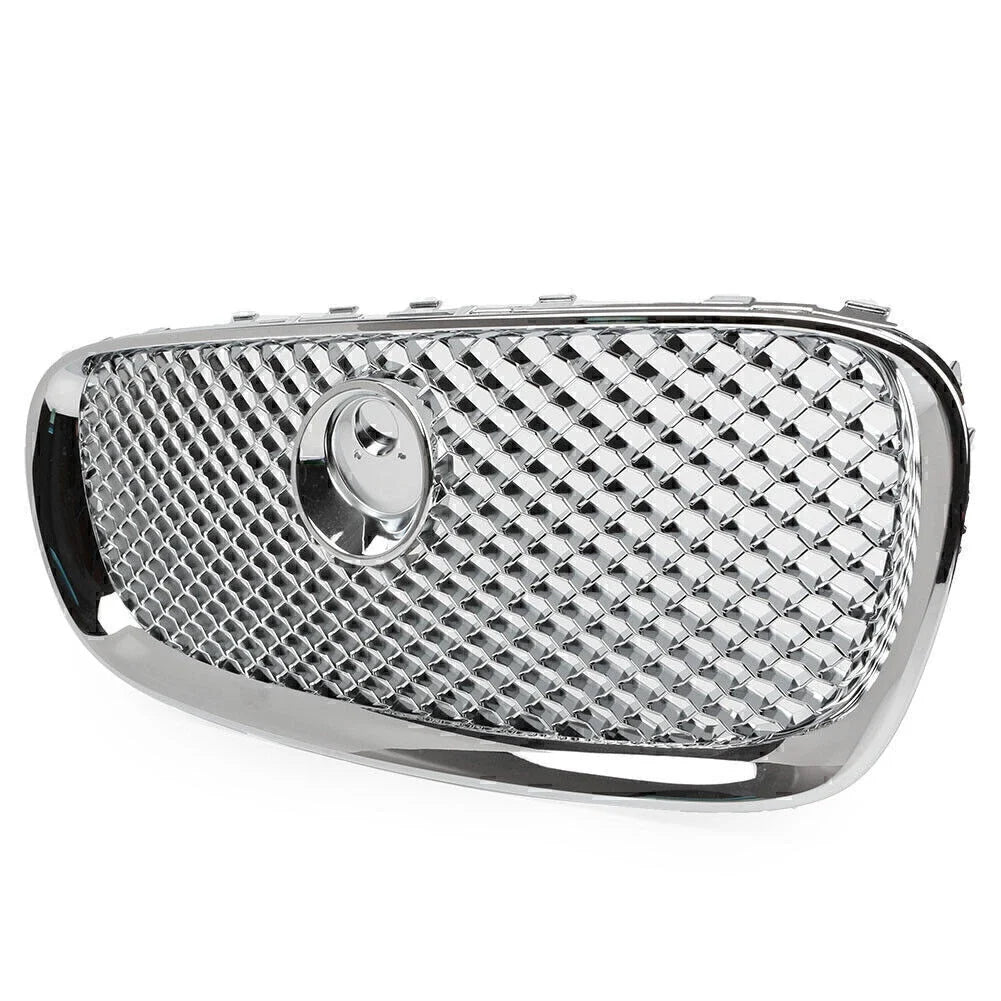 Front Upper Mesh Grille Radiator Grill for Jaguar XF (2008-2011)