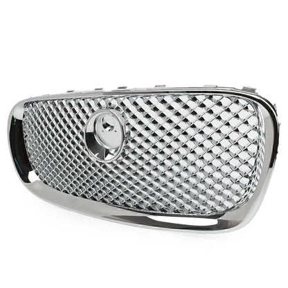 Front Upper Mesh Grille Radiator Grill for Jaguar XF (2008-2011)