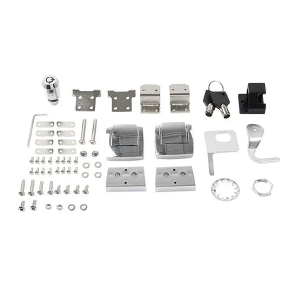 Tour Trunk Latches & Hinges Lock for Harley Touring Electra Glide (1988-2013)