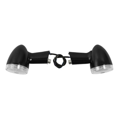 Rear Turn Signal Lights for Harley Touring (2009-2024) & Softail (2000-2025) Black