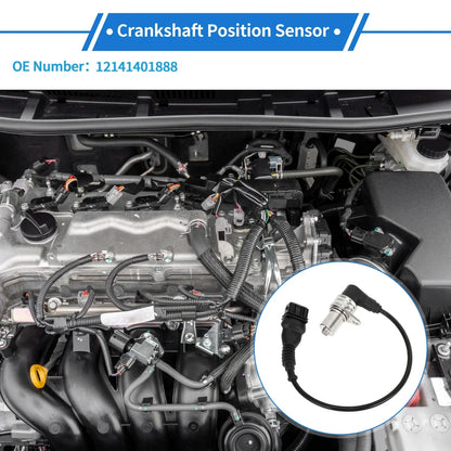 Crankshaft Position Sensor for BMW M3 (1992-1995) 1 Pc Black