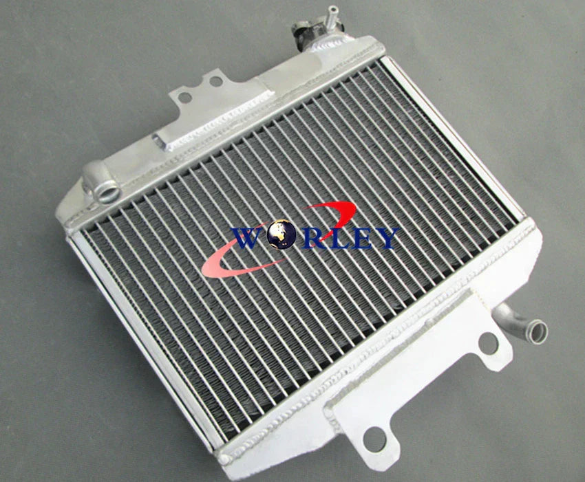 Aluminum Radiator & RED Silicone Hoses for Honda CR250R (1997-1999)
