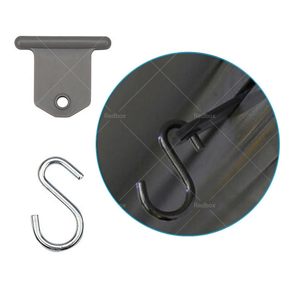 8 Pcs Stainless Steel Awing S Hook Hanger for Caravan Motorhome