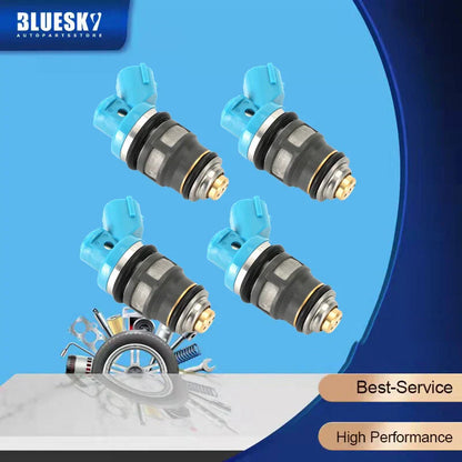 4PCS Fuel Injectors for Toyota Hilux RZN14, Hiace RZH1, Dyna RZY2 (1997-2005)