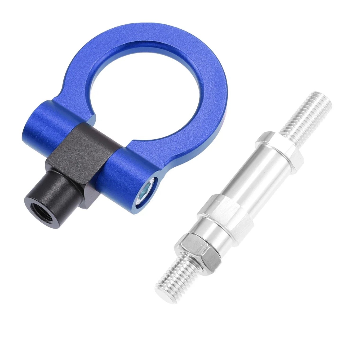 Blue Front Bumper Trailer Ring Eye Tow Hook for Honda Fit, S2000, Acura TL