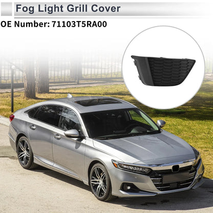 Right Front Fog Light Grill for Honda Fit (2015-2017) - 1 x Black Cover