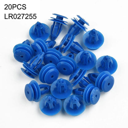 Clips Retainer Moulding Outer Wheel 10mm 20 x Arch Blue Exterior