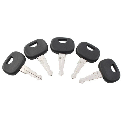 5 x Ignition Keys for Volvo Wheel Loader & John Deere Heavy Equipment