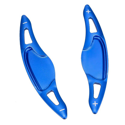 Blue Steering Wheel Shift Paddle Extensions for Honda Civic 11th (2022-2023)