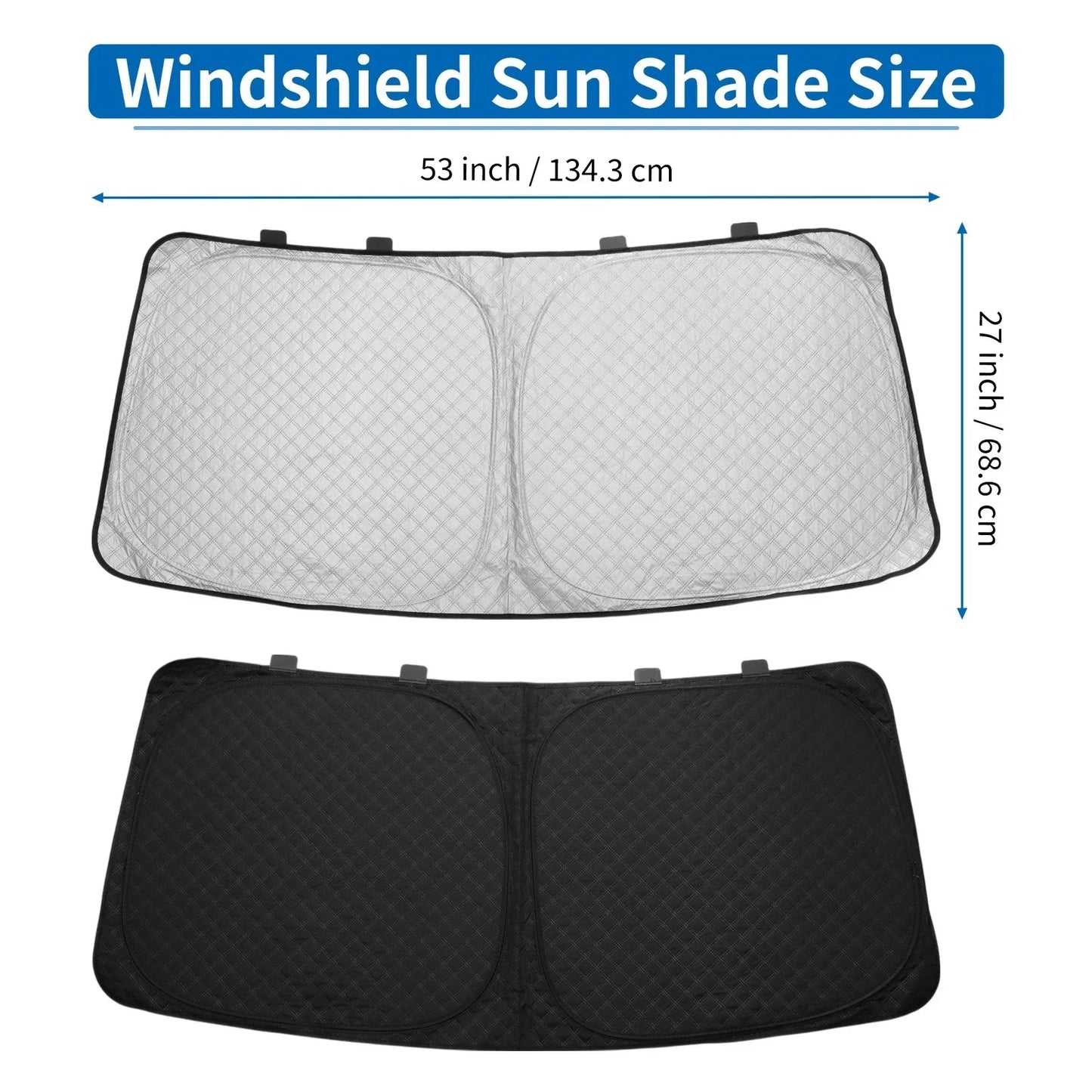 Car Window Cover for Honda N-BOX JF3/JF4 Series Aluminum Film Black