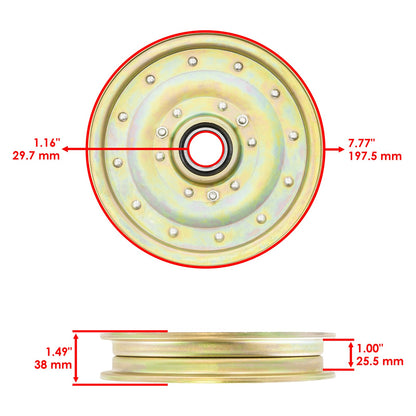 Deck Pulley 72 Inch Replacement for John Deere ZTrak Z955R Z960R (2010–2016)