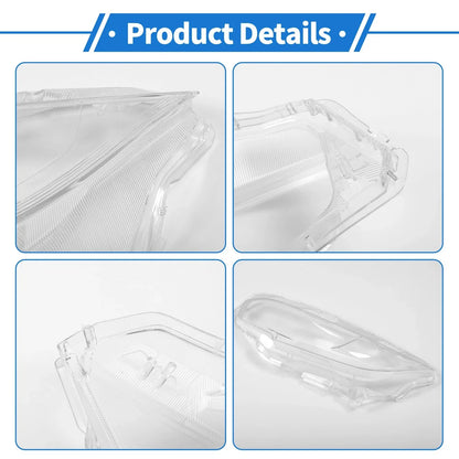 Car Front Left Headlight Lens Cover for Honda Civic (2016-2018)