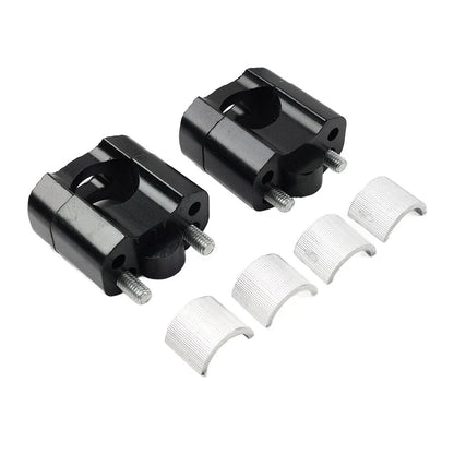 Fat Bar Mount Clamps Risers Adaptor for Dirt Pit Bike (7/8 to 1-1/8)