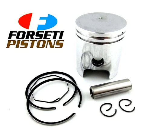 1. FORSETI Top End Kit 1.00mm O/S 41mm Piston Rings Gasket for Honda QR50 (82-03)
