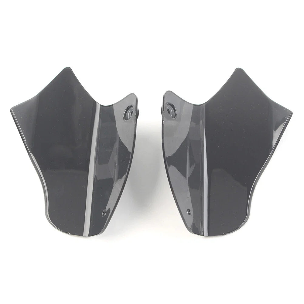 Tan ABS Plastic Saddle Shields for Harley Softail Fatboy (2000-2017)