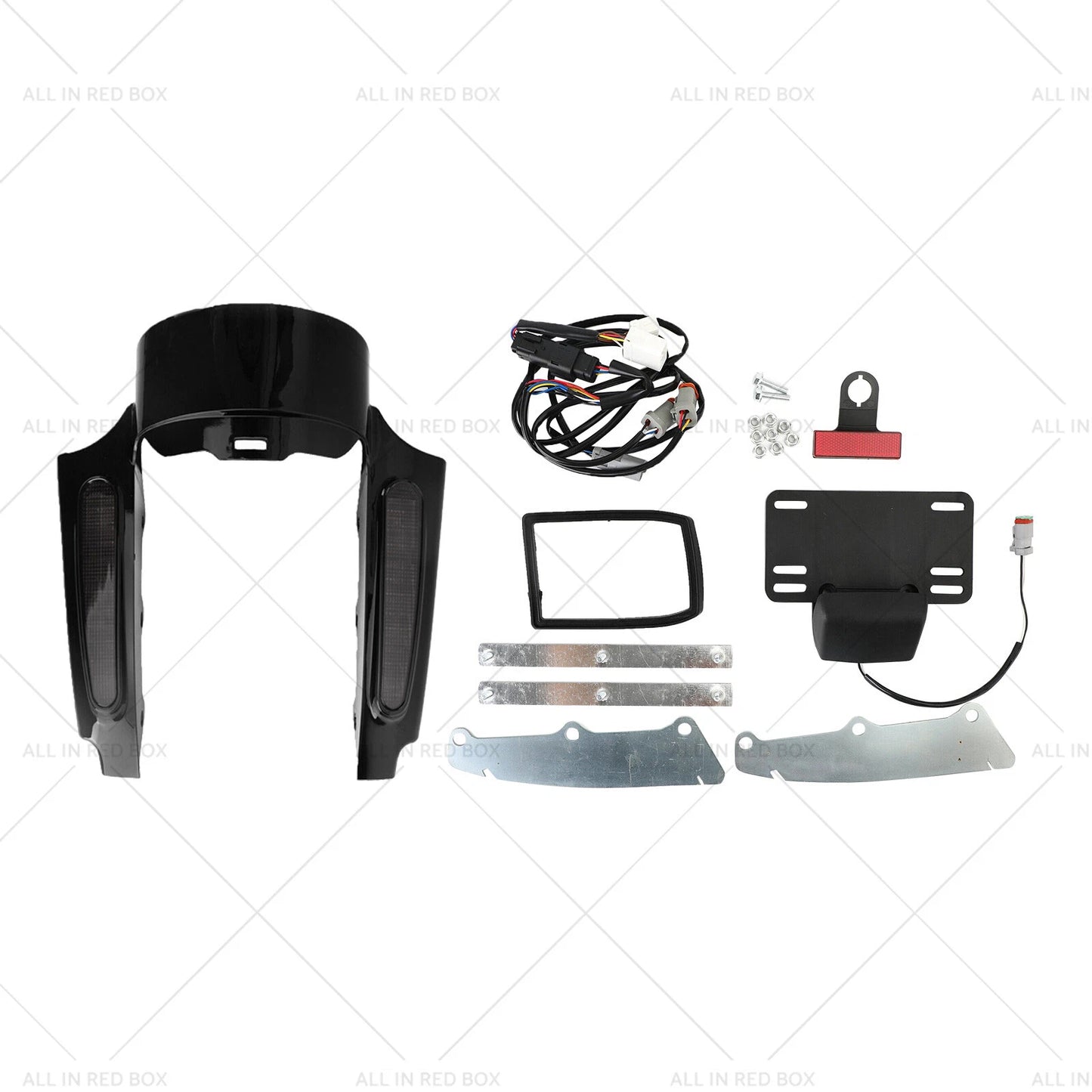 Rear Fender LED Light for Harley Touring Electra Road Glide Road King (09-13)