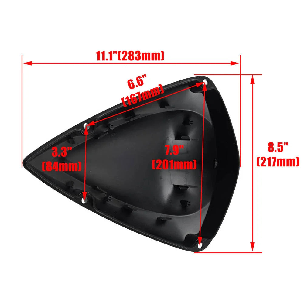 Air Filter Cleaner Cover for Honda Fury VT1300 (2010-2022) Matte Black