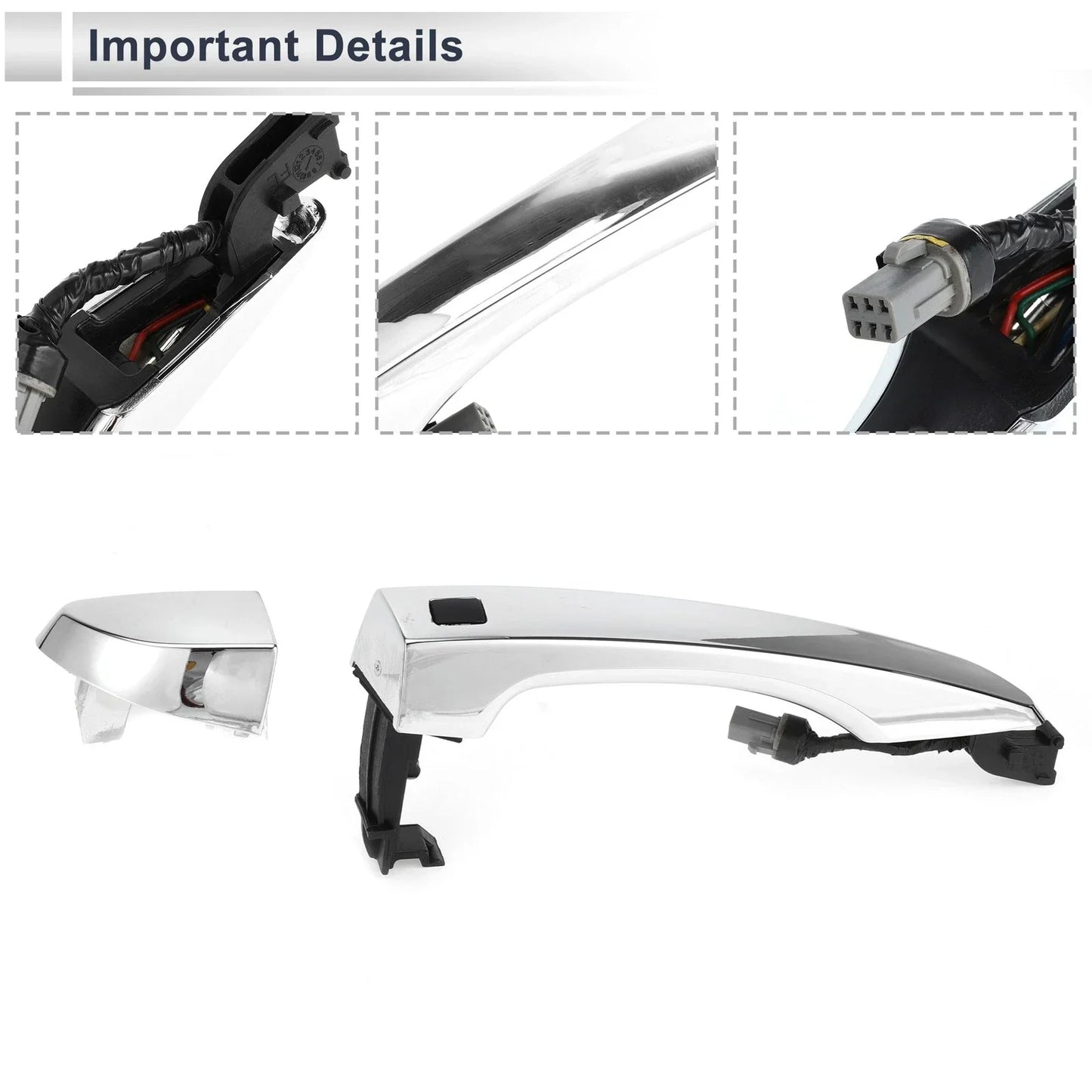 Front Right Exterior Door Handle for Hyundai Tucson (2016-2020)