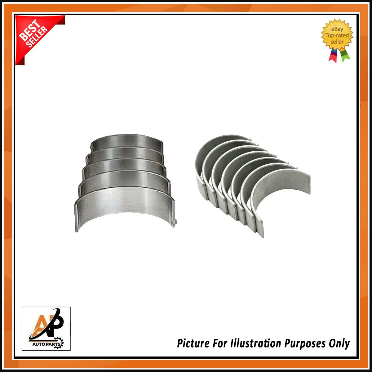 Crankshaft Bearings Set Main and Big End for Ford Transit 2.2 TDCi (2010–2014)