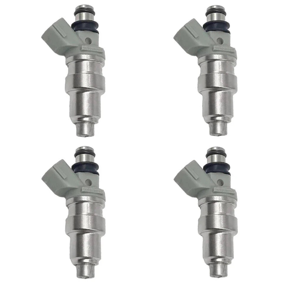 4PCS Fuel Injectors for Toyota Starlet EP82 EP91 1.3L 4EFTE (1989-1995)