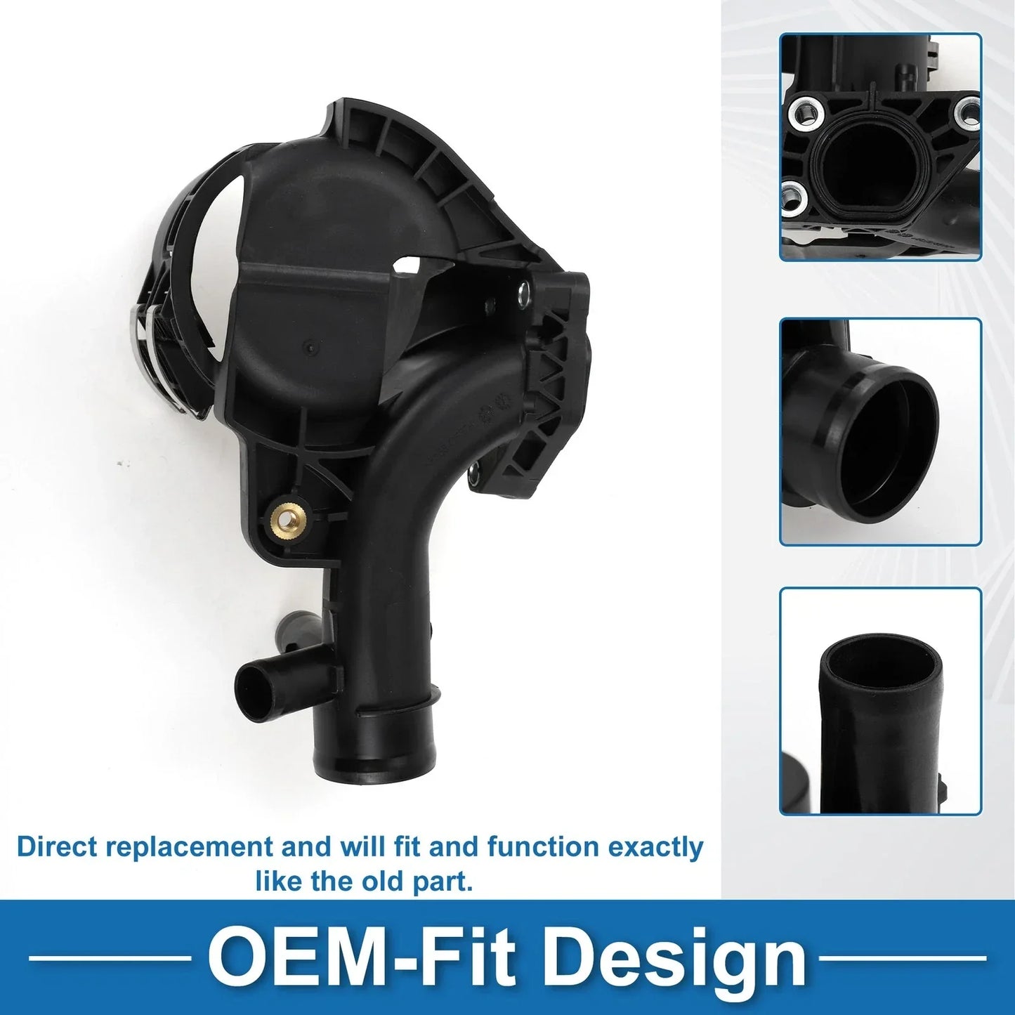 Engine Coolant Thermostat Housing for Mercedes-Benz Sprinter 3500 (2007-2018)