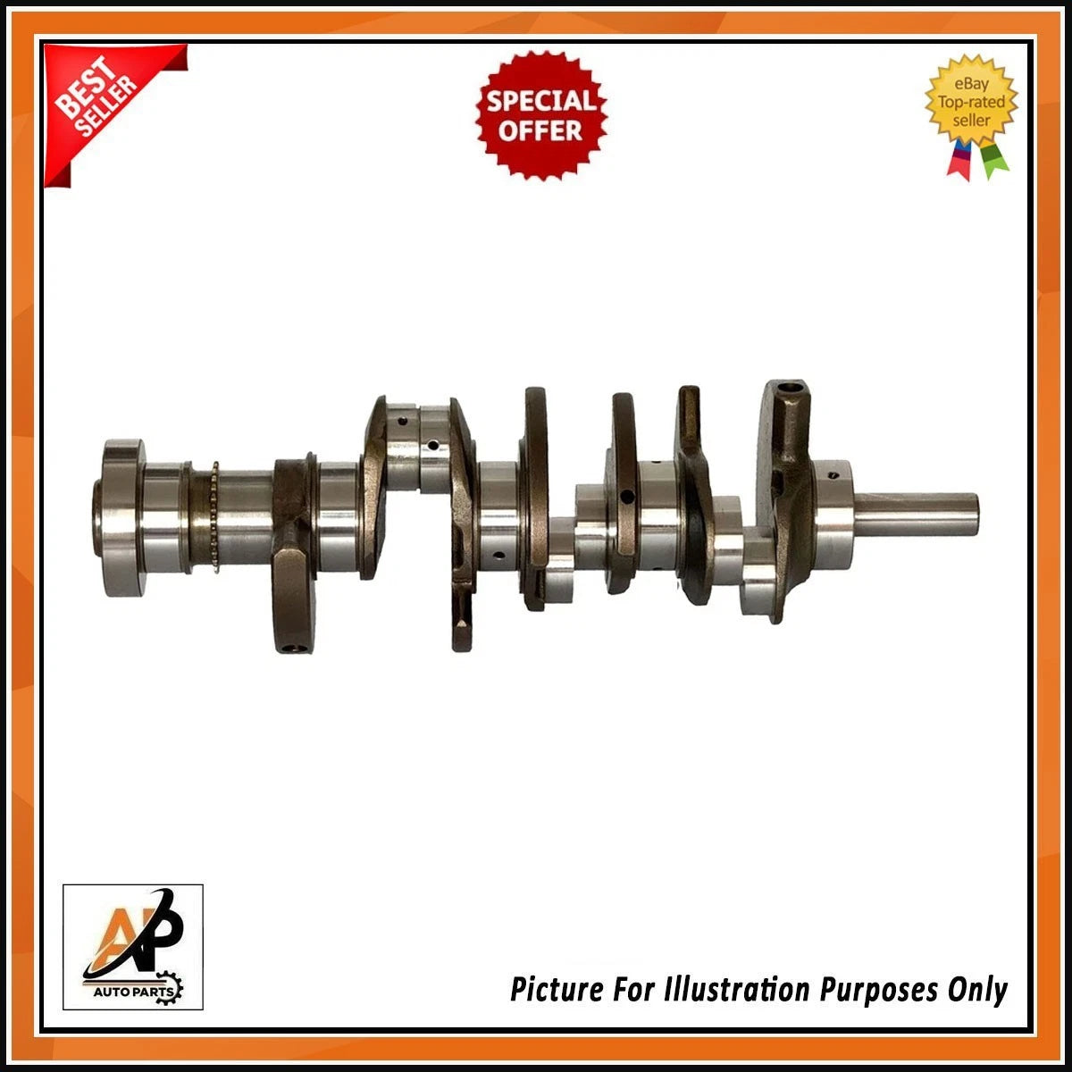 Crankshaft Heavy Duty Replacement for Jaguar Land Rover 3.0 Petrol (2000–2019)