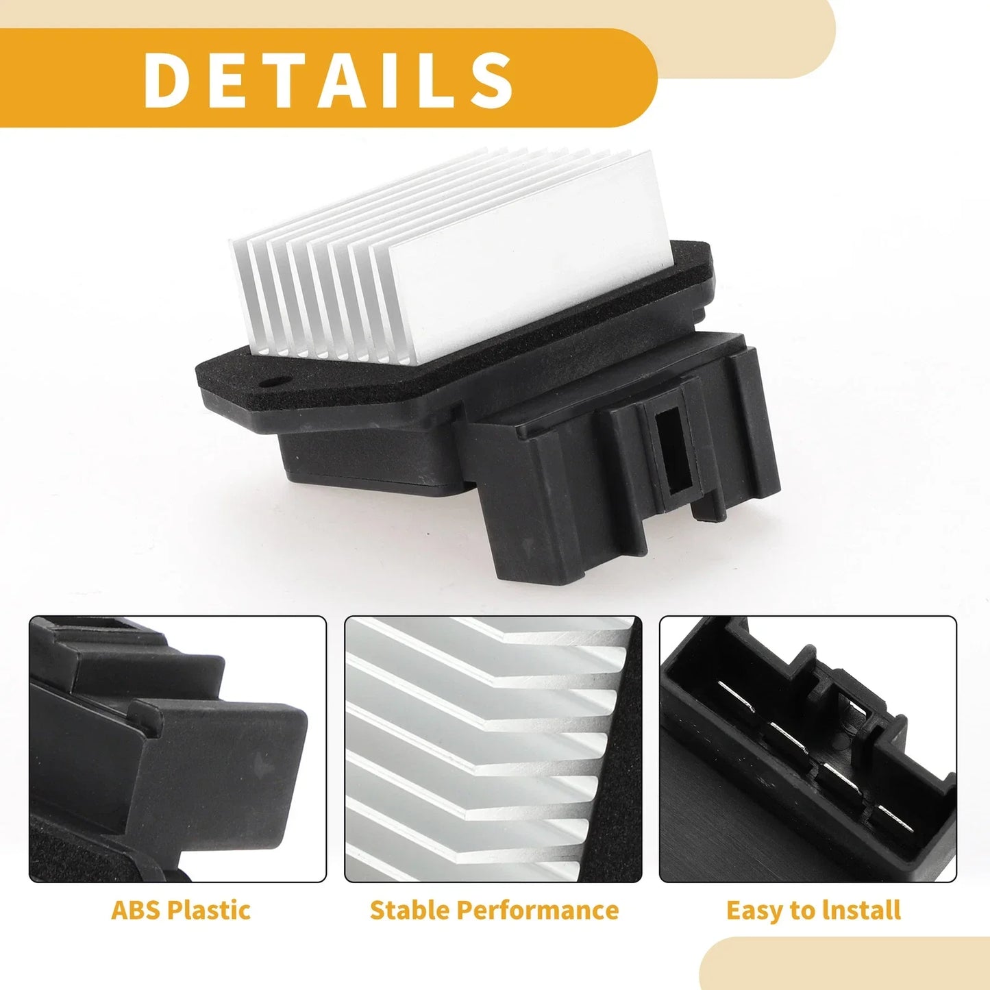 HVAC Blower Motor Resistor for Dodge Viper 2015-2017 (2015-2017)