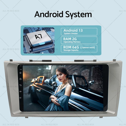 9'' In-Dash CarPlay Stereo for Toyota Camry (2007-2011)
