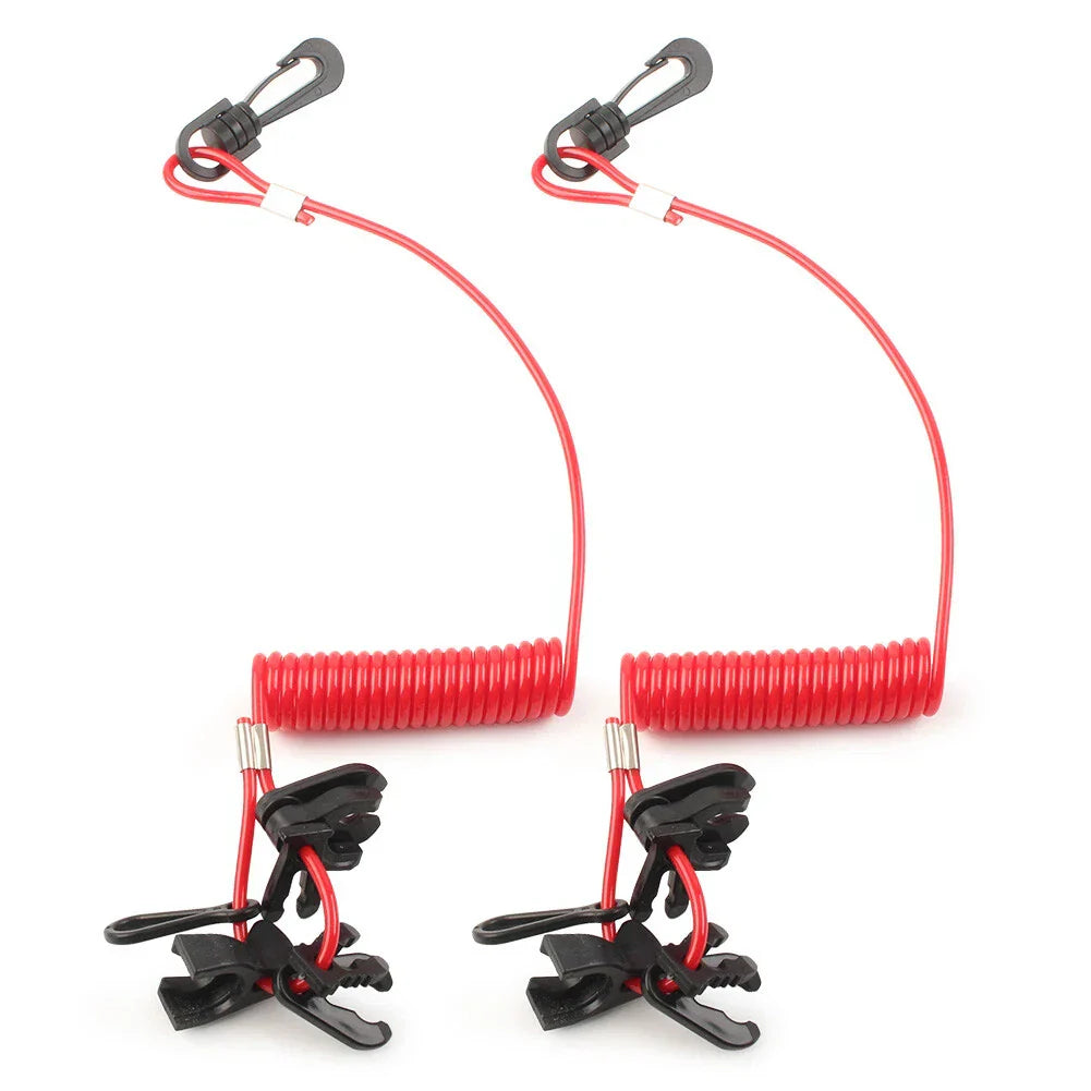 Universal Boat Kill Switch Key Set for Johnson, Yamaha, Suzuki (2 pcs)