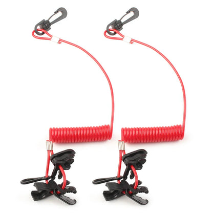 Universal Boat Kill Switch Key Set for Johnson, Yamaha, Suzuki (2 pcs)