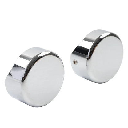 Chrome CNC Upper Fork Caps for Harley Softail Breakout FXBR FXBRS (2018-23)