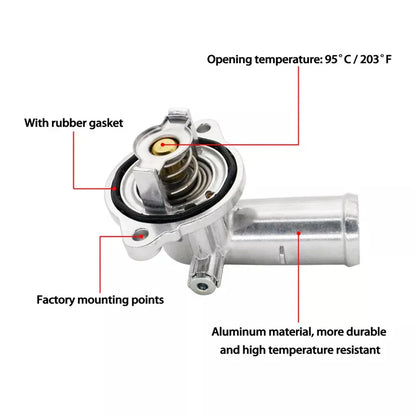 Thermostat Housing for Jeep Wrangler JK 3.6L & Dodge Durango (2012-2018)