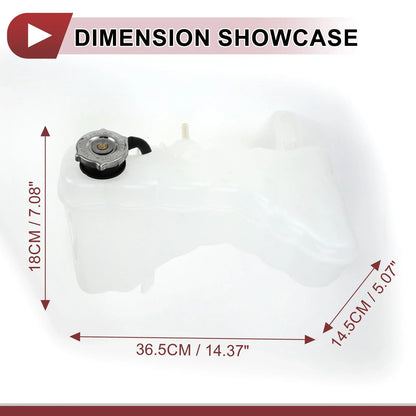 Coolant Expansion Overflow Tank with Cap for Dodge Challenger ( Specified)