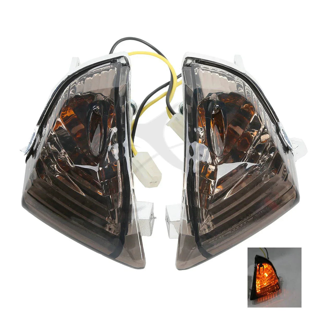 Smoke Rear Turn Signal Lights for Suzuki GSXR600 GSXR750 (2006-2007)
