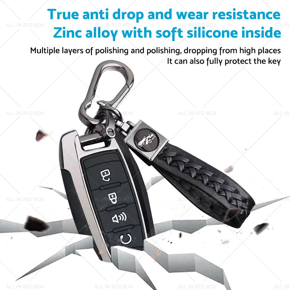 Remote Key Fob Case Cover for Great Wall GWM Cannon X L Dual Cab